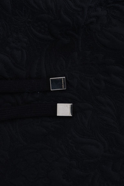 Dolce & Gabbana Black Fairy Tale Crystal Hooded Sweater