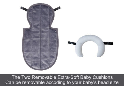 COOLBEBE Upgraded 3-in-1 Babybody Support for Newborn Infant Toddler - Extra Soft Car Seat Insert Cushion Pad, Perfect for Carseats, Strollers, Swings