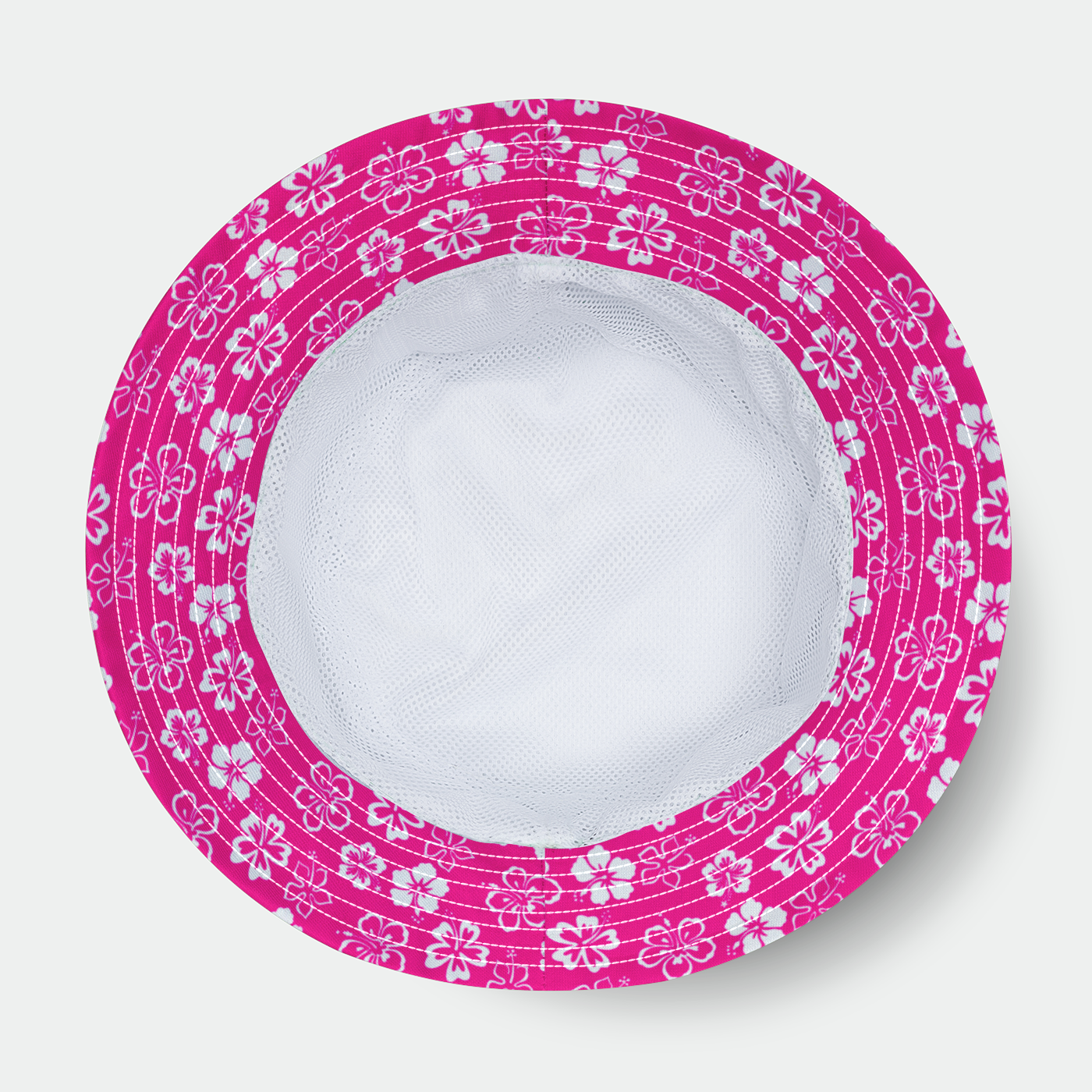 Rad Palm Blue Aloha Bucket Hat