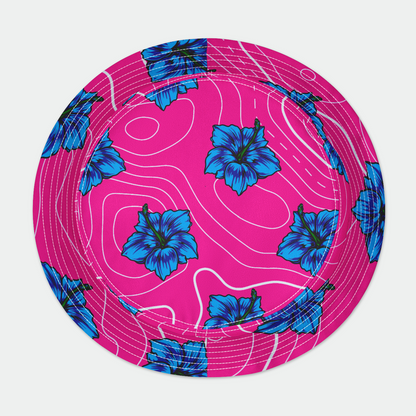 Pink Hibiscus Bucket Hat