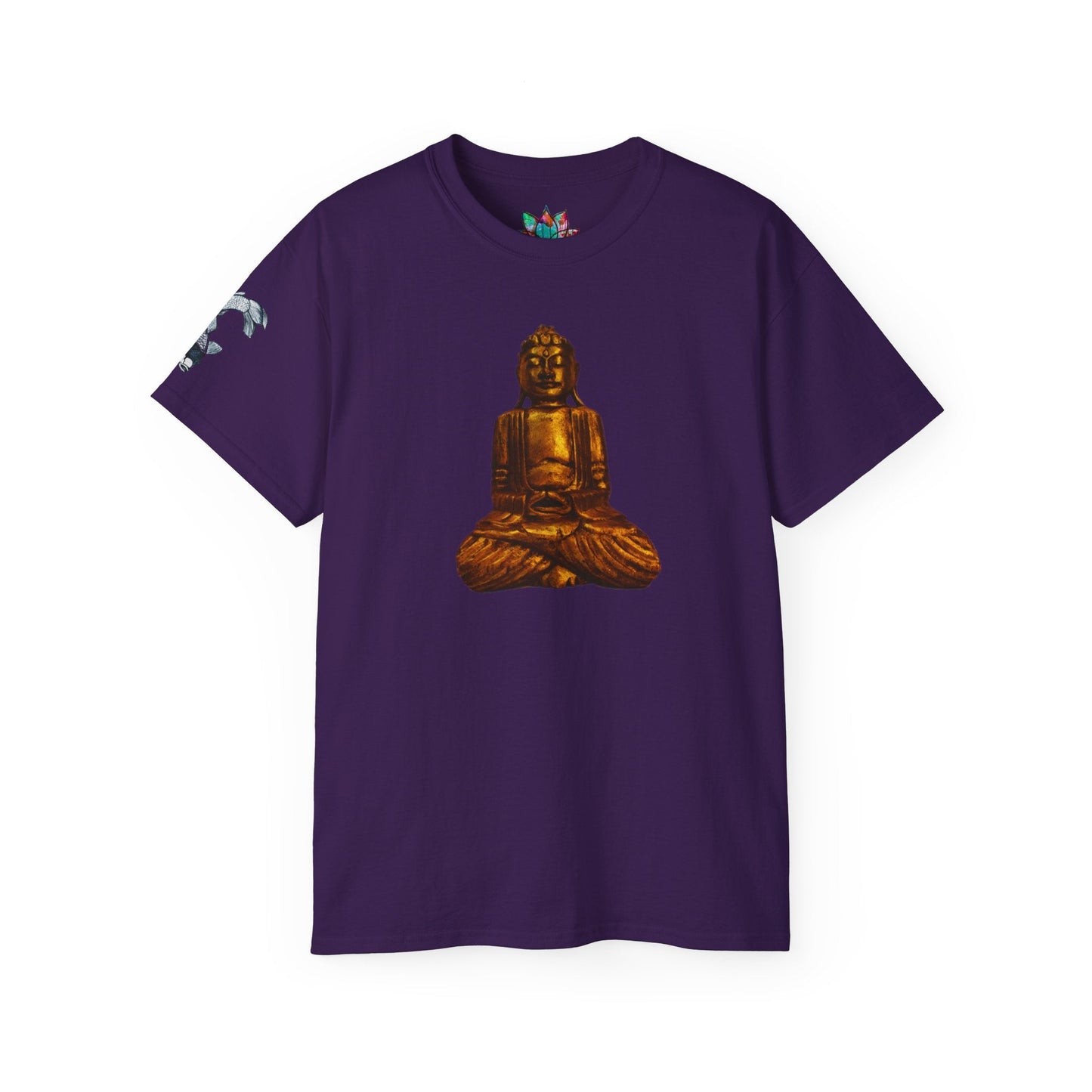 Fine Art Buddha Carving Print Unisex Ultra Cotton Tee