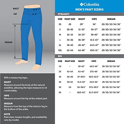 Columbia Men's Powder Stash Pant, Night Wave, X-Large