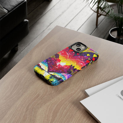 Vibrant Heart Sunset Tough Phone Case