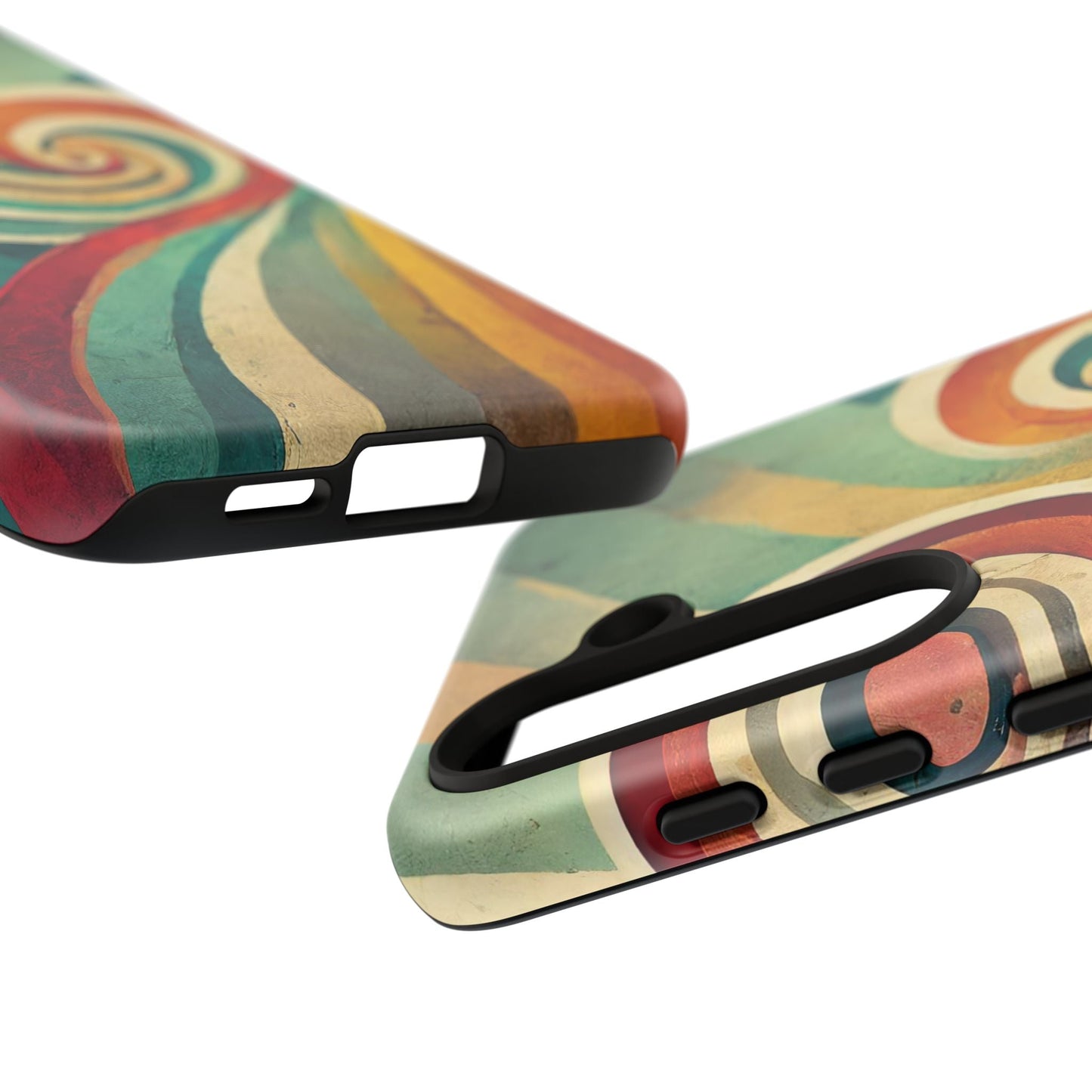 Colorful Swirl Tough Phone Case