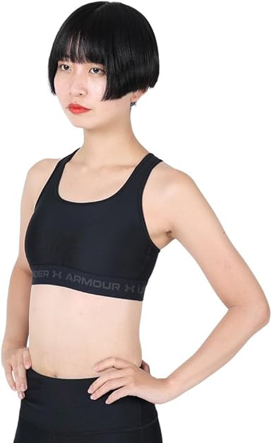 Under Armour Women___s Crossback Mid Impact Sports Bra