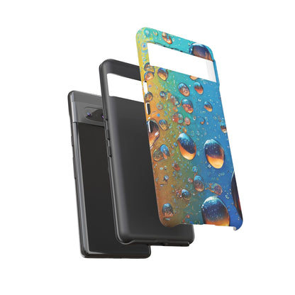 Colorful Water Droplets Tough Phone Case