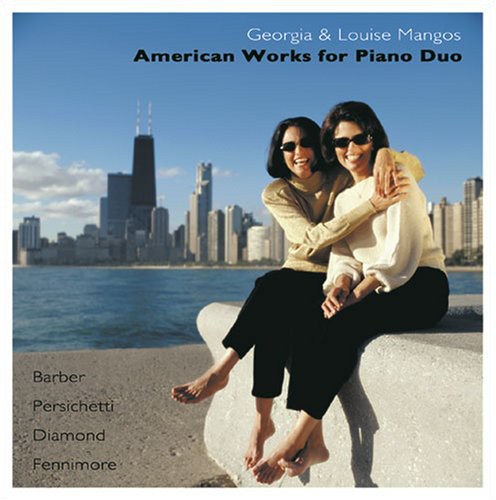 Georia Mangos & Louise - American Music for Piano Duo Music CD