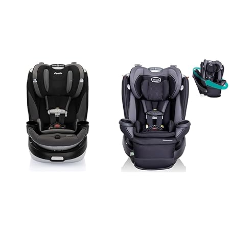 Revolve360 Slim 2-in-1 & Revolve360 Extend All-in-One Rotational Car Seats with SensorSafe & Quick Clean Cover