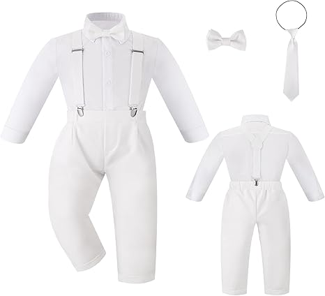 Baby Boy Clothes Summer Toddler Suit for Boys Birthday Wedding Gentleman Formal Tuxedo Ring Bearer Outfits