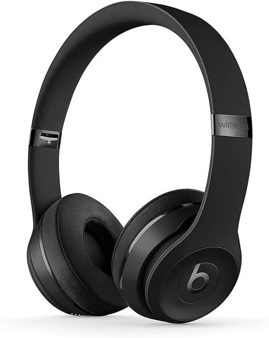 Beats by Dr. Dre - Beats Solo3 Wireless On-Ear Headphones - Black (Renewed)