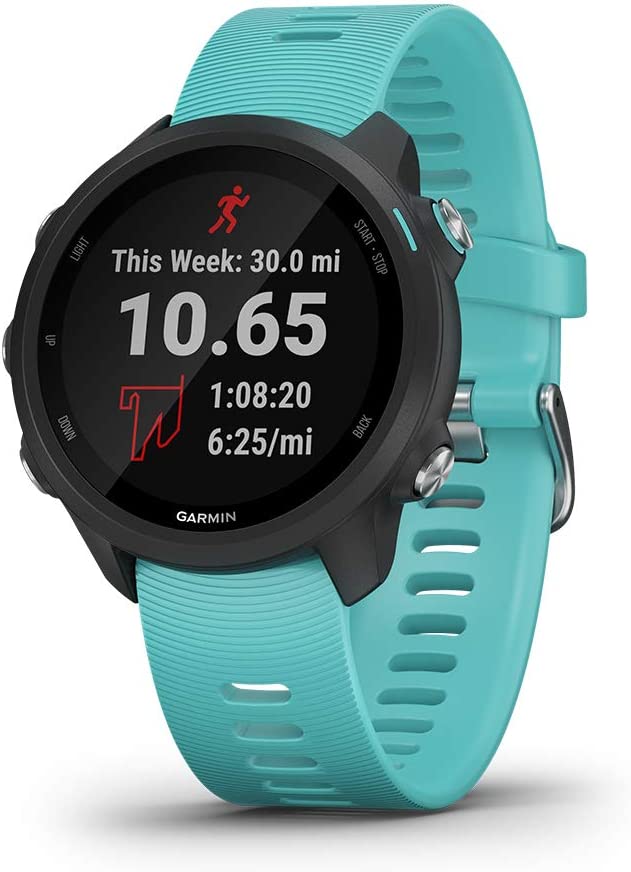 Garmin 010-02120-20 Forerunner 245 Music, GPS Running Smartwatch with Music and Advanced Dynamics, Black
