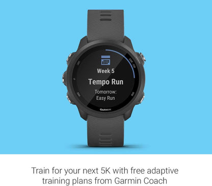 Garmin 010-02120-20 Forerunner 245 Music, GPS Running Smartwatch with Music and Advanced Dynamics, Black