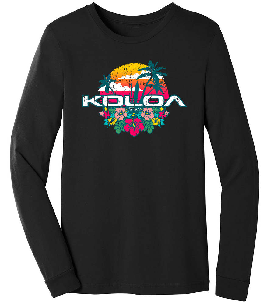 Koloa Multicolor Women's Long Sleeve T-Shirt