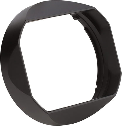 Haoge LH-X18N Bayonet Square Metal Lens Hood for Fujifilm Fuji XF 16-80mm F4 R OIS WR, Fujinon XF16-80mmF4 Lens Shade with Metal Cap