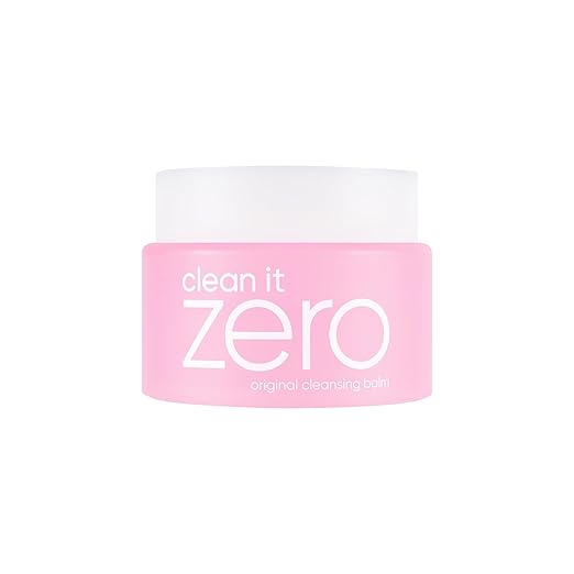 BANILA CO Clean it Zero Original Cleansing Balm - Korean Makeup Remover for All Skin Types- Vegan & Made with Acerola Berry & Vitamin C - 100ml/3.38 fl oz - Top Selling K-beauty cleanser