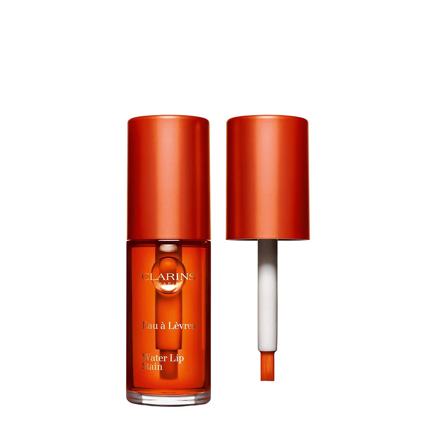 Clarins Water Lip Stain | Matte Finish | Moisturizing and Softening | Buildable, Transfer-Proof, Mask-Proof, Lightweight and Long-Wearing