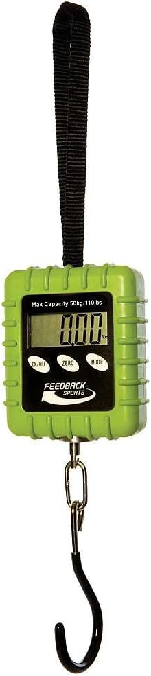 Feedback Sports Expedition Backpacking/Luggage Digital Scale (Green, 50-Kilogram)