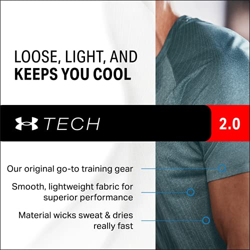 Under Armour Men's Tech 2.0 Long Sleeve T-Shirt , Black (001)/Graphite , X-Large