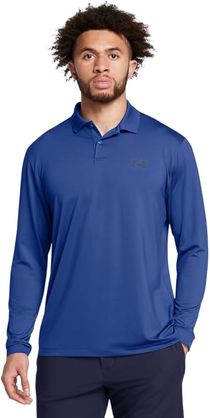 Under Armour Men's Matchplay Longsleeve Golf Polo