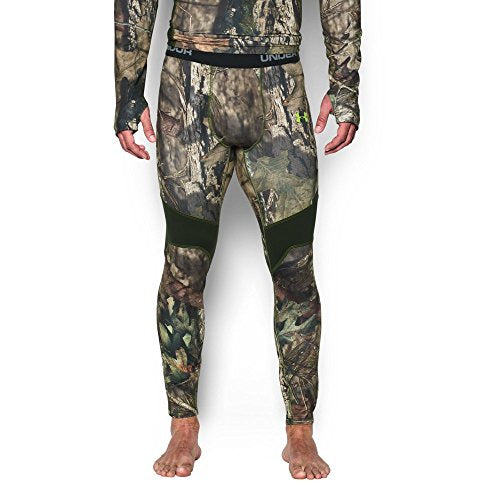 Under Armour Men's ColdGear Armour Scent Control Leggings, Break Up C/Velocity, XXX-Large
