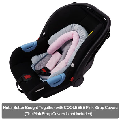 COOLBEBE Upgraded 3-in-1 Babybody Support for Newborn Infant Toddler - Extra Soft Car Seat Insert Cushion Pad, Perfect for Carseats, Strollers, Swings