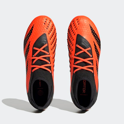 adidas Predator Accuracy.1 Firm Ground Soccer Cleats Kids', Orange, Size 4.5