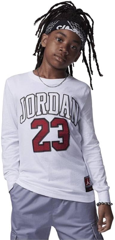 Nike Air Jordan 'Practice Flight' Long Sleeve T-Shirt (White) Size XL