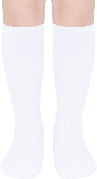 UTTPLL Toddler Cotton Baseball Knee High Tube Socks Baby Girls Boys Sports Soccer Socks Kid School Uniform Stockings