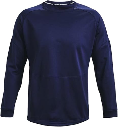 Under Armour Storm Fleece Long Sleeve Crew Midnight Navy SM