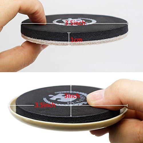 Round Furniture Moving Kit (16 Piece) for Carpeted and Hard Floor Surfaces Felt