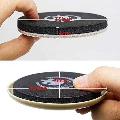 Round Furniture Moving Kit (16 Piece) for Carpeted and Hard Floor Surfaces Felt