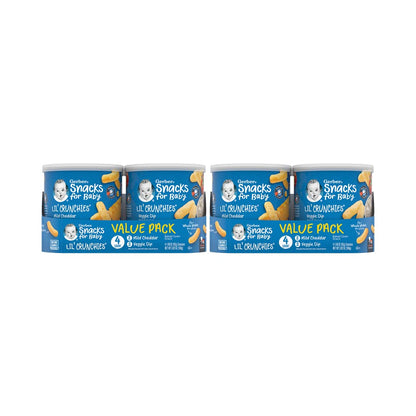Gerber Snacks for Baby Lil Crunchies, Garden Tomato, 1.48 Ounce (Pack of 6)