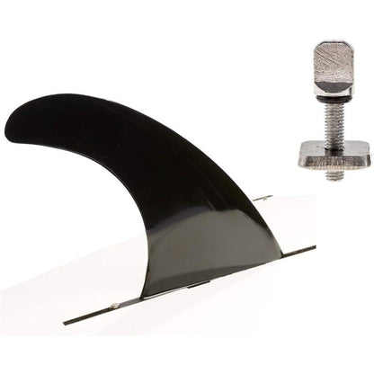 DORSAL SUP & Surfboard Fin - No Tool Fin Screw - Center Fin for Longboard Surf & Paddleboard Glass Filled