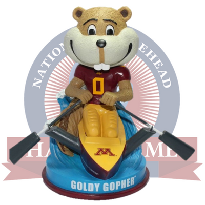Minnesota Golden Gophers Goldy Gopher Bobblehead