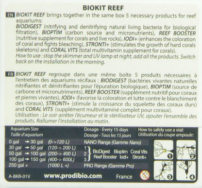 Bio Reef Kit, Maintenance,ƙī, 30 Gal and Up