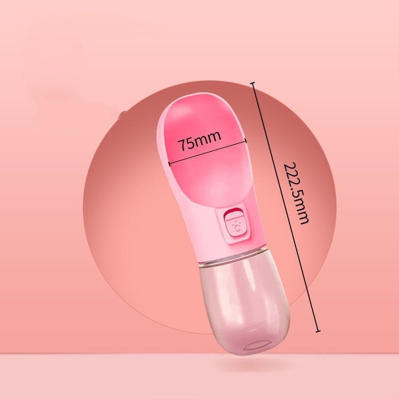 2-in-1 Pet Travel Water Bottle