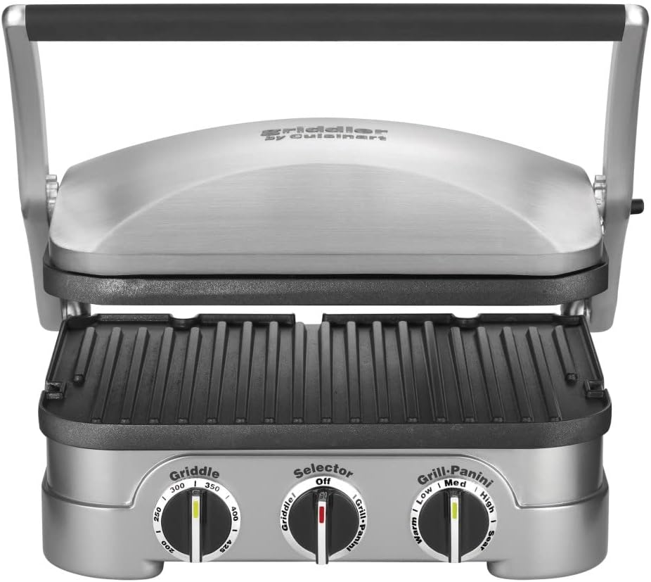Cuisinart CRC-400 4 Cup Rice Cooker, Stainless Steel Exterior