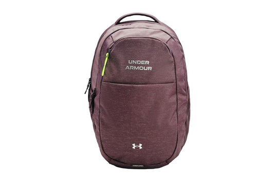 Under Armour Women's Hustle Signature Backpack , Ash Plum (554)/Metallic Silver , One Size Fits All
