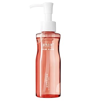 BLUE LOVE Cleansing Oil for Face Makeup Remover, Pore Oil Cleanser for Face Facial Cleanser, Deep Oil-Based Face Cleanser Makeup Remover, Daily Makeup Removing for Women