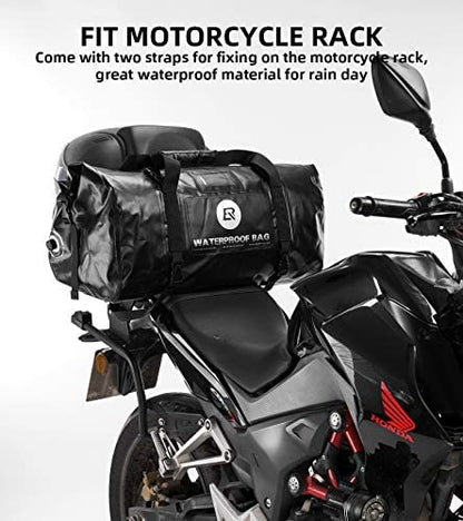 ROCKBROS  60L Dry Duffel Waterproof Duffel Bag Motorcycle Travel Bag