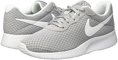 NIKE Women's Tanjun Wolf Grey/White Size 6 B(M) US