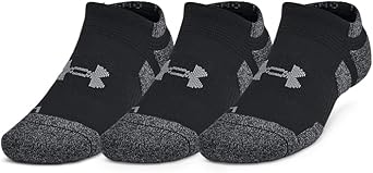 Under Armour Unisex Adult Performance Tech Pro No Show Socks (3 Pairs)