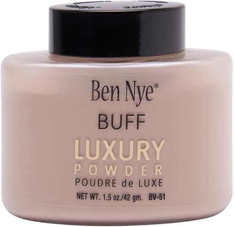 Ben Nye Luxury Powder Buff 1.5oz Shaker Bottle