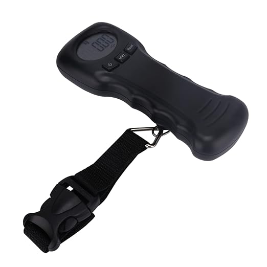 IMIKEYA Fishing Luggage Scale Small Digital Scale Travel Luggage Scale Weight Scale for Food Fishing Tackle Handheld Luggage Scale Digital Weight Scale Handheld Scale Weighing Scale Heavy