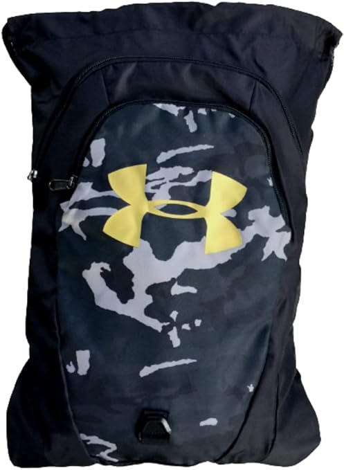 Under Armour Undeniable 2.0 Sackpack, Black Camo (009)/Gold, One Size Fits All