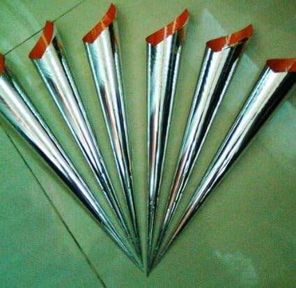 250 Pre-rolled Henna Cones Empty Henna Applicators