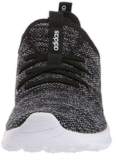 adidas Women's Cloudfoam Pure 2.0 Running Shoe, Black/Black/White, 5