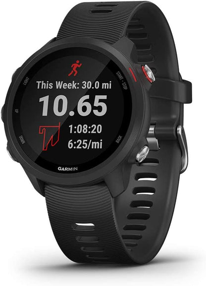 Garmin 010-02120-20 Forerunner 245 Music, GPS Running Smartwatch with Music and Advanced Dynamics, Black