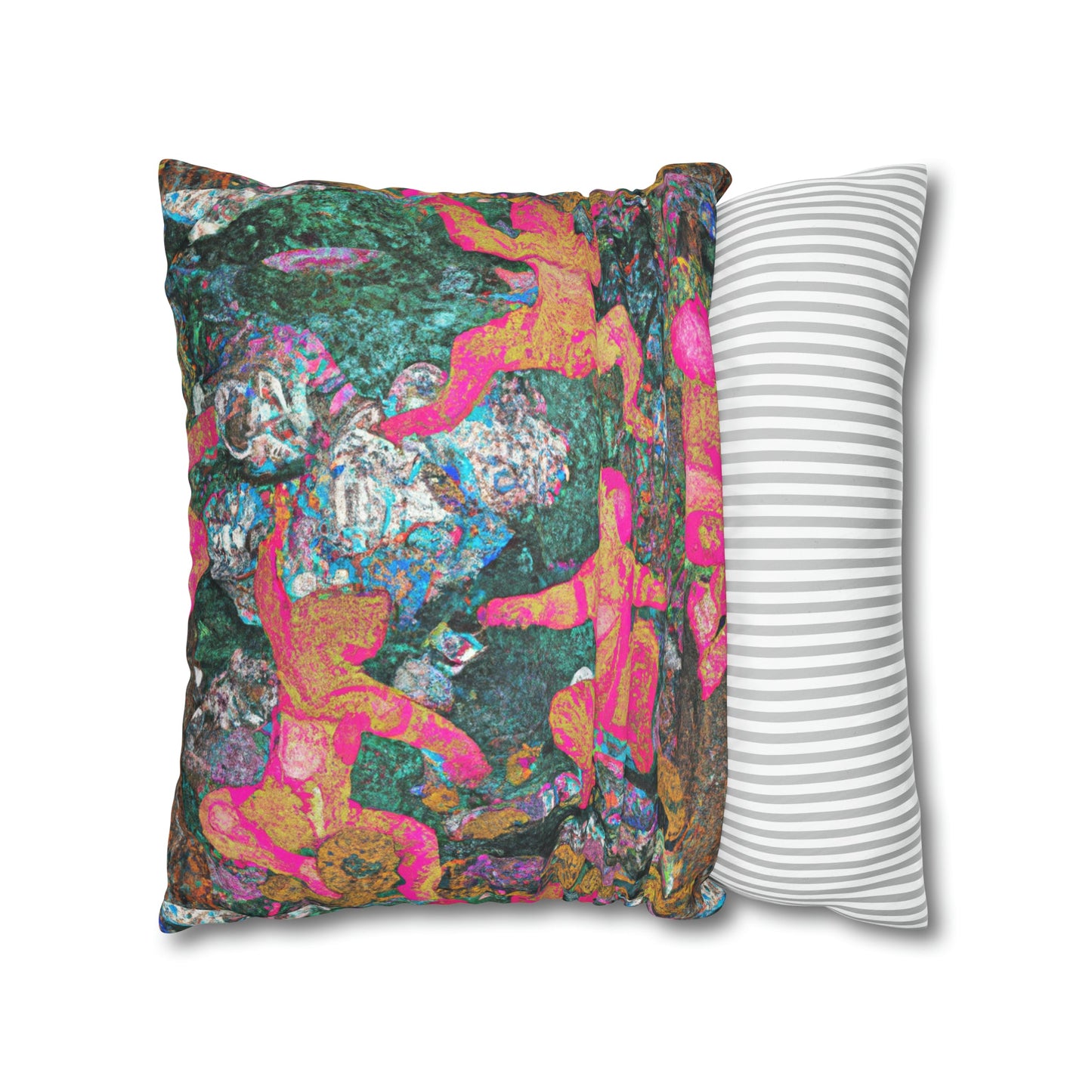 Cezanne's Dancing Bears Micro Suede Pillow Case