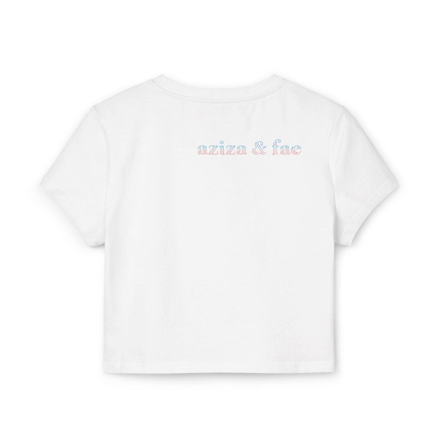 Nubian Kemet Polaroid Queen Women's Crop T-Shirt